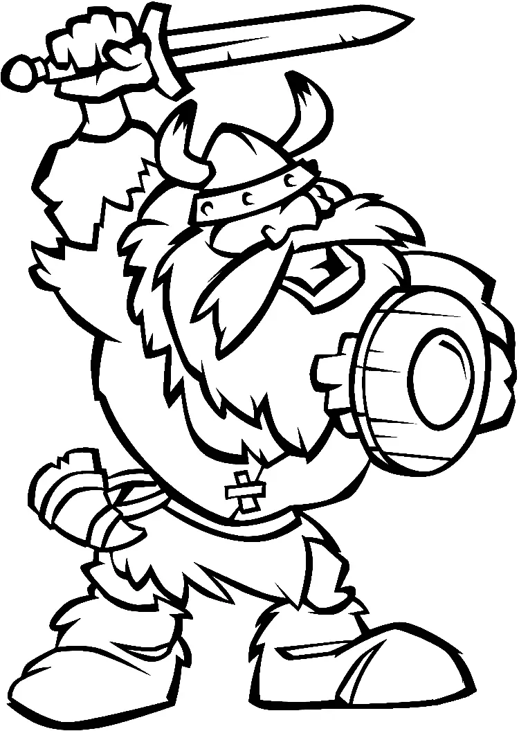 Vikings Coloring Pages 4