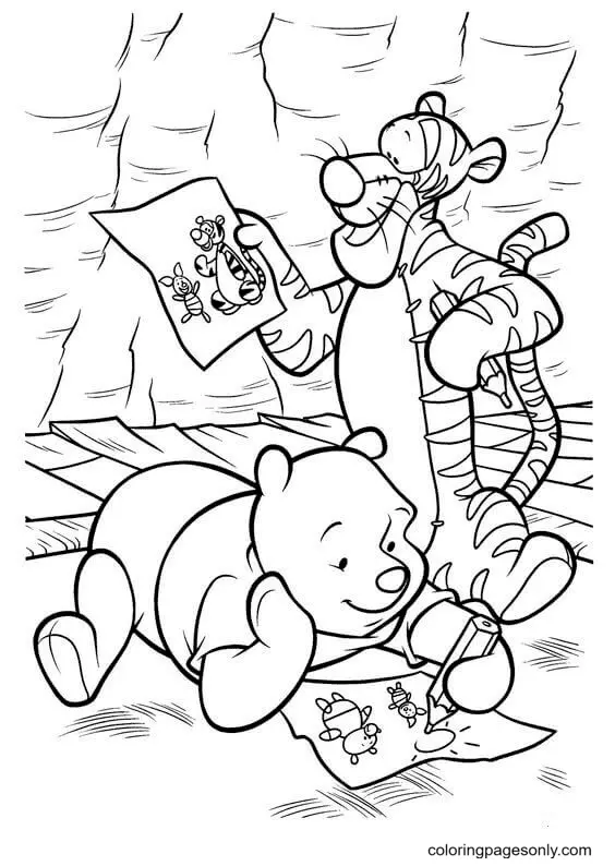 Winnie The Pooh Coloring Pages 36