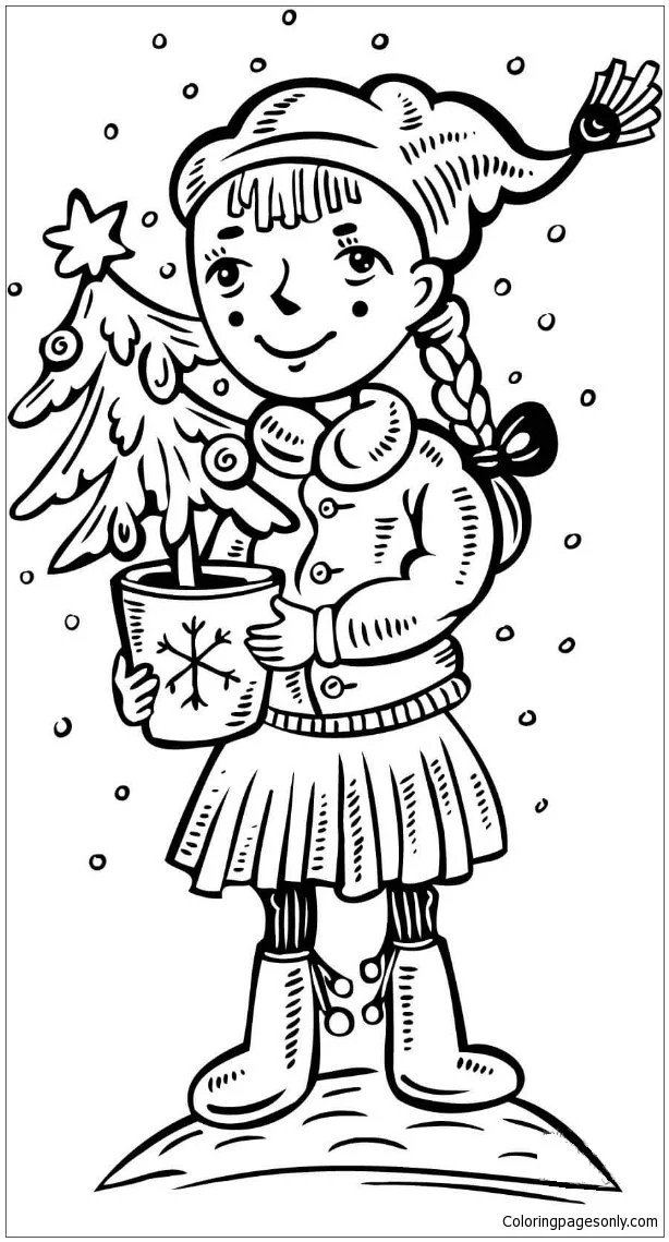 Winter Sports Coloring Pages 119
