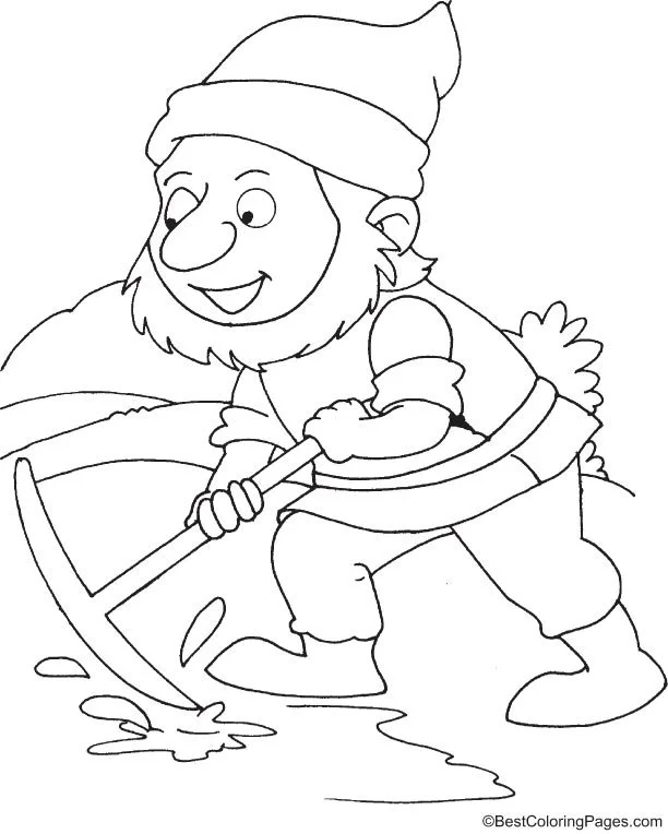 Trabalhando Para Colorir