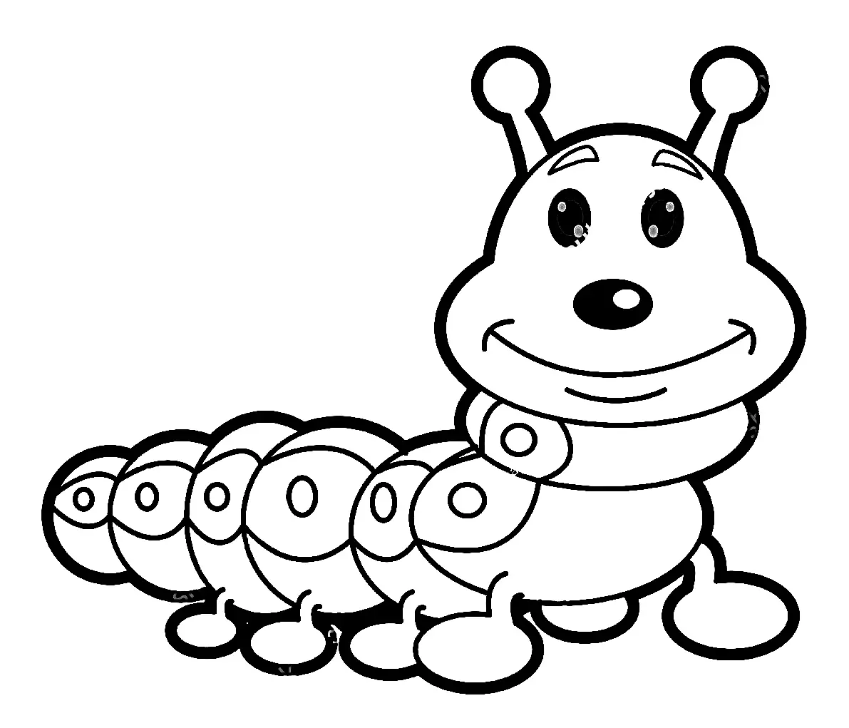 Worm Coloring Pages 27