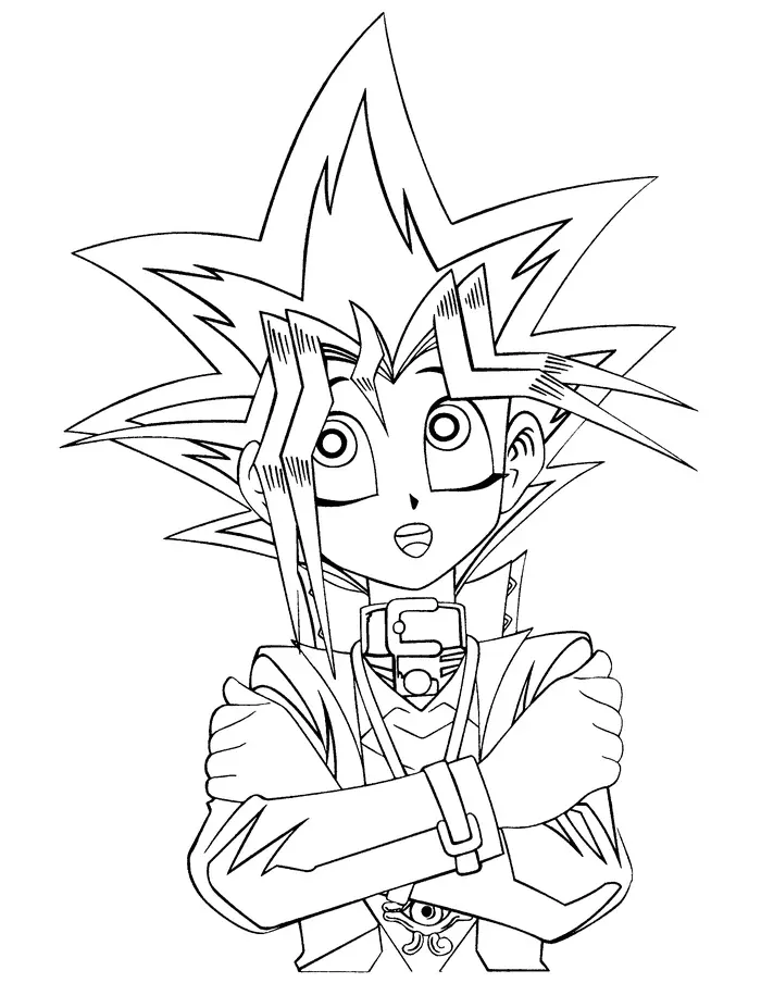 Yu Gi Oh Para Colorear 31