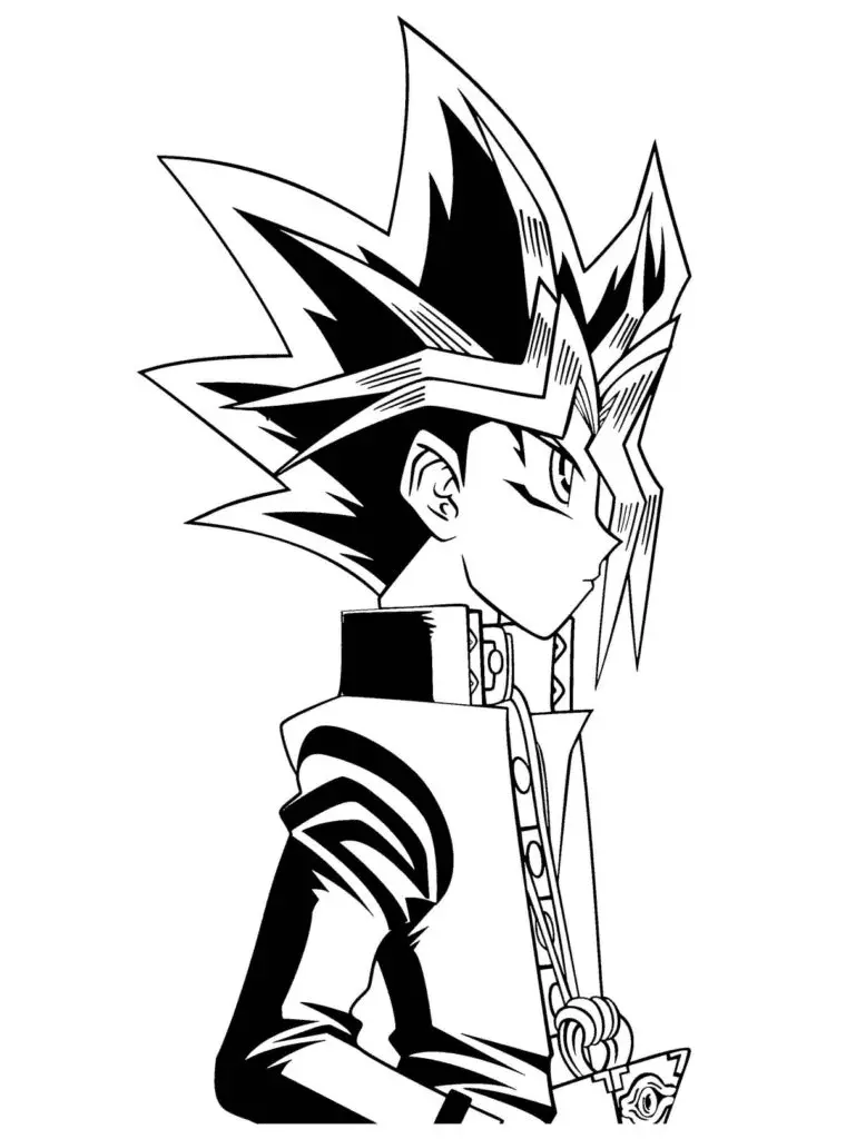 Yu Gi Oh Para Colorear 37