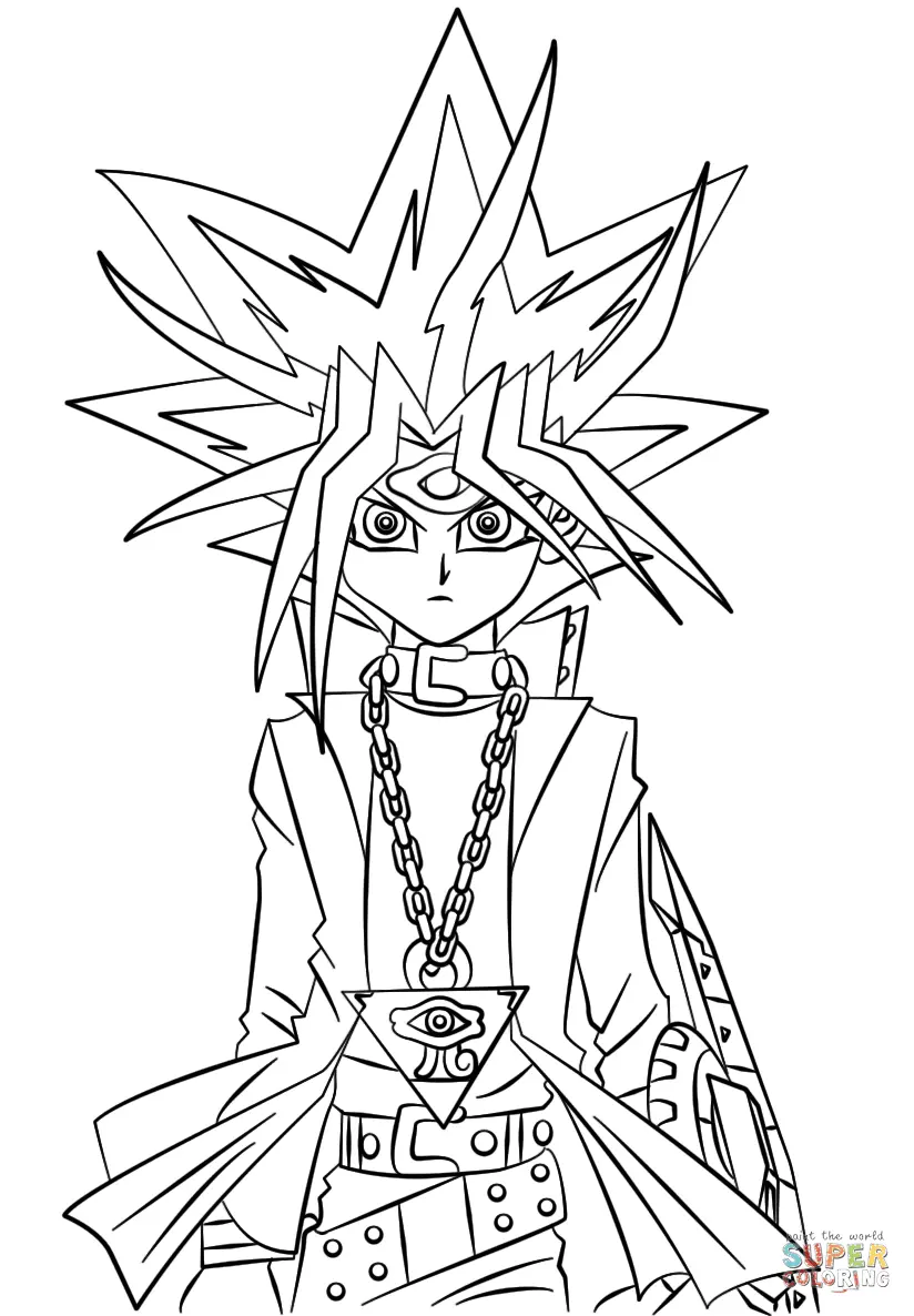 Yu Gi Oh Para Colorear 53